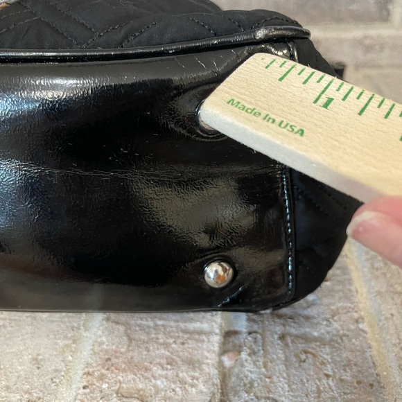 Vera Bradley Black Quilted Shoulder Bag - Picture 12 of 15